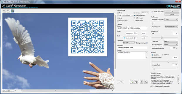 Product image of QR Code generator plugin for Adobe Photoshop